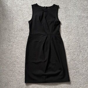 Banana Republic Black Textured Dress